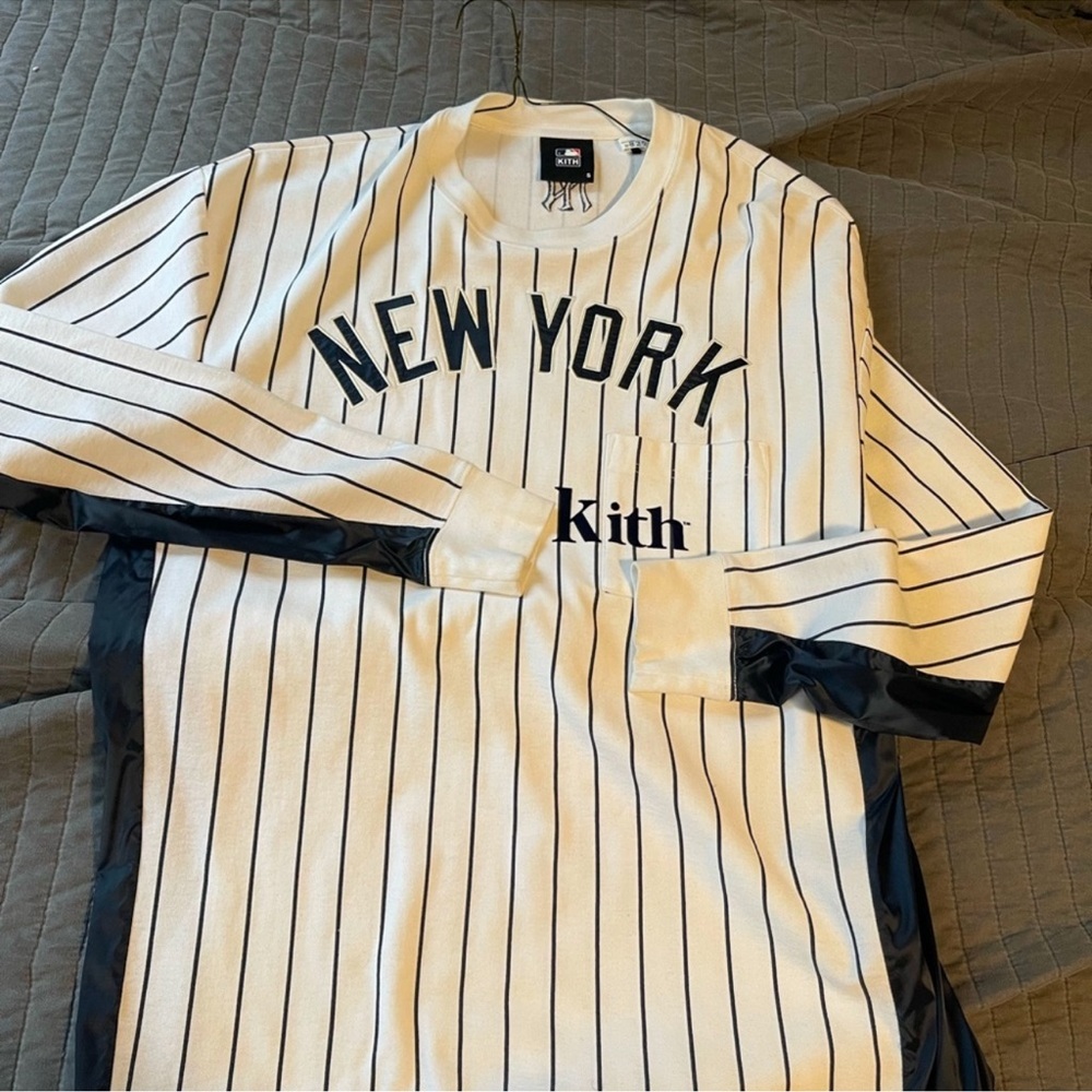 Kith Kids New York Striped Shirt - White - Picture 3 of 3